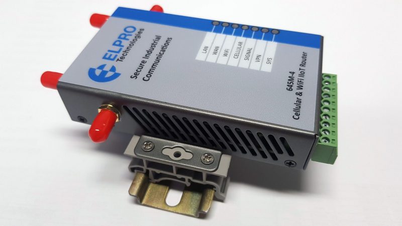 ELPRO 645M-4 Cellular Router for IIoT Applications